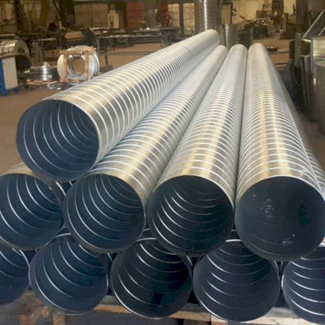 Yuvarlak Spiro Havalandrıma Kanalı